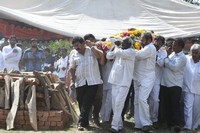 Dasari Narayana Rao Funeral at Moinabad Farm House